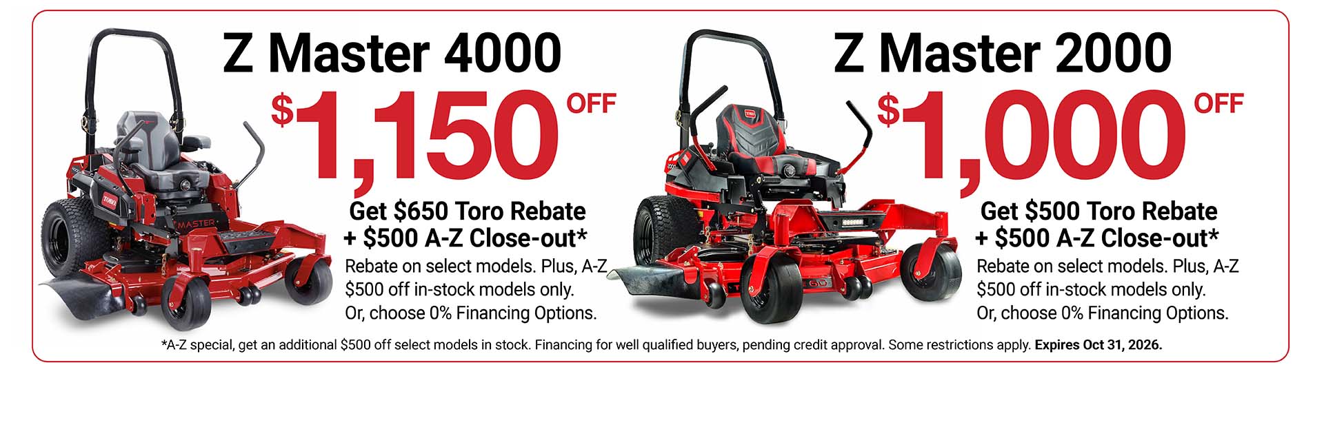 2026 OCT FallSavings ZM